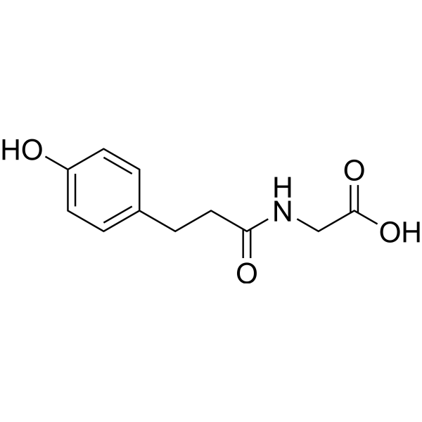 4-Hydroxyphenylpropionylglycine 3850-43-9
